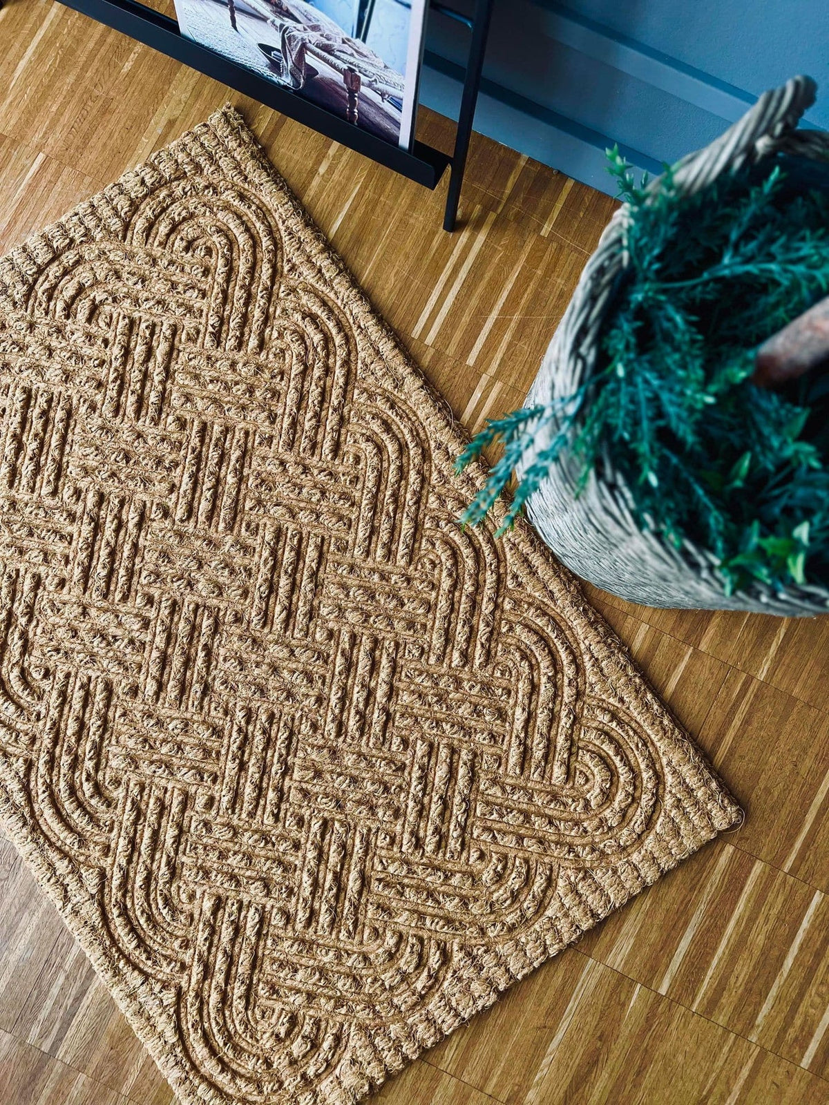 Dørmåtte kokosfibre 60x90 cm - VIAMAJA.DK
