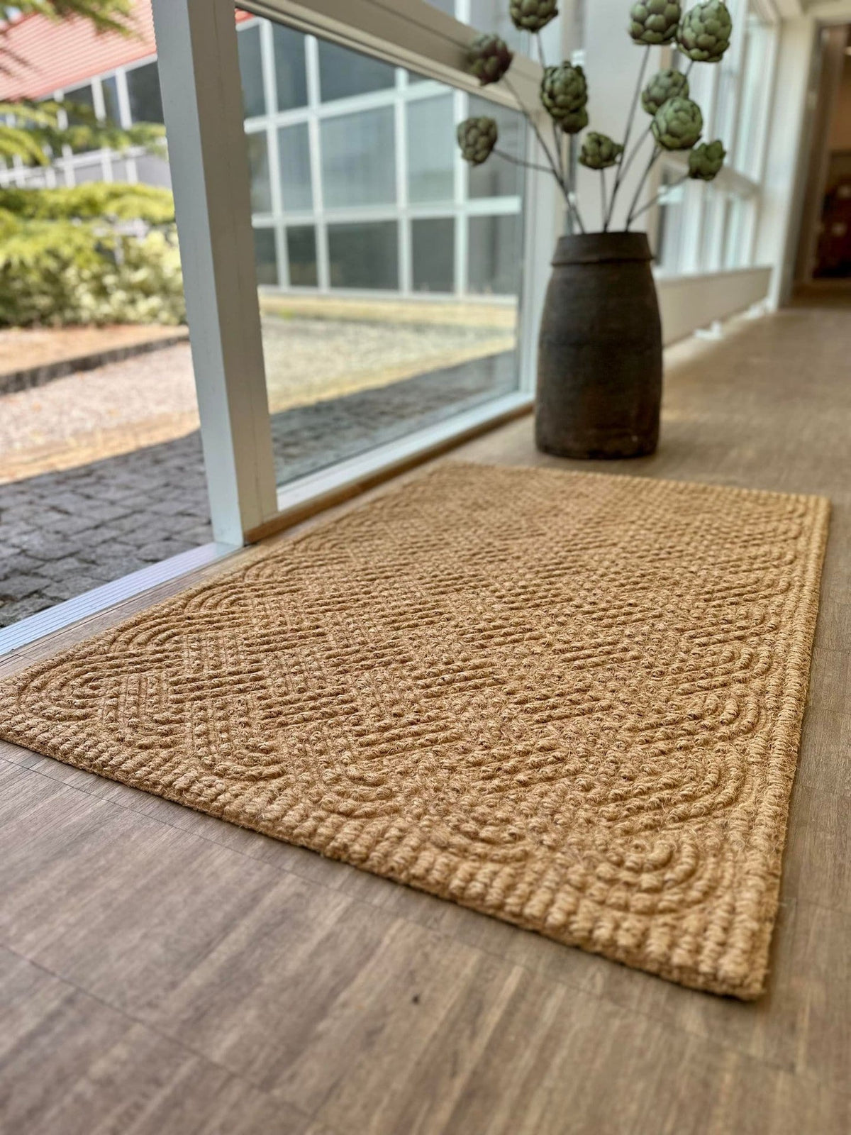 Dørmåtte kokosfibre XL - 85x130cm - VIAMAJA.DK