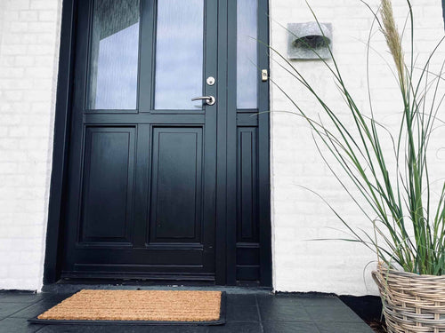 Dørmåtte med gummi og kokos - 45x75 - VIAMAJA.DK