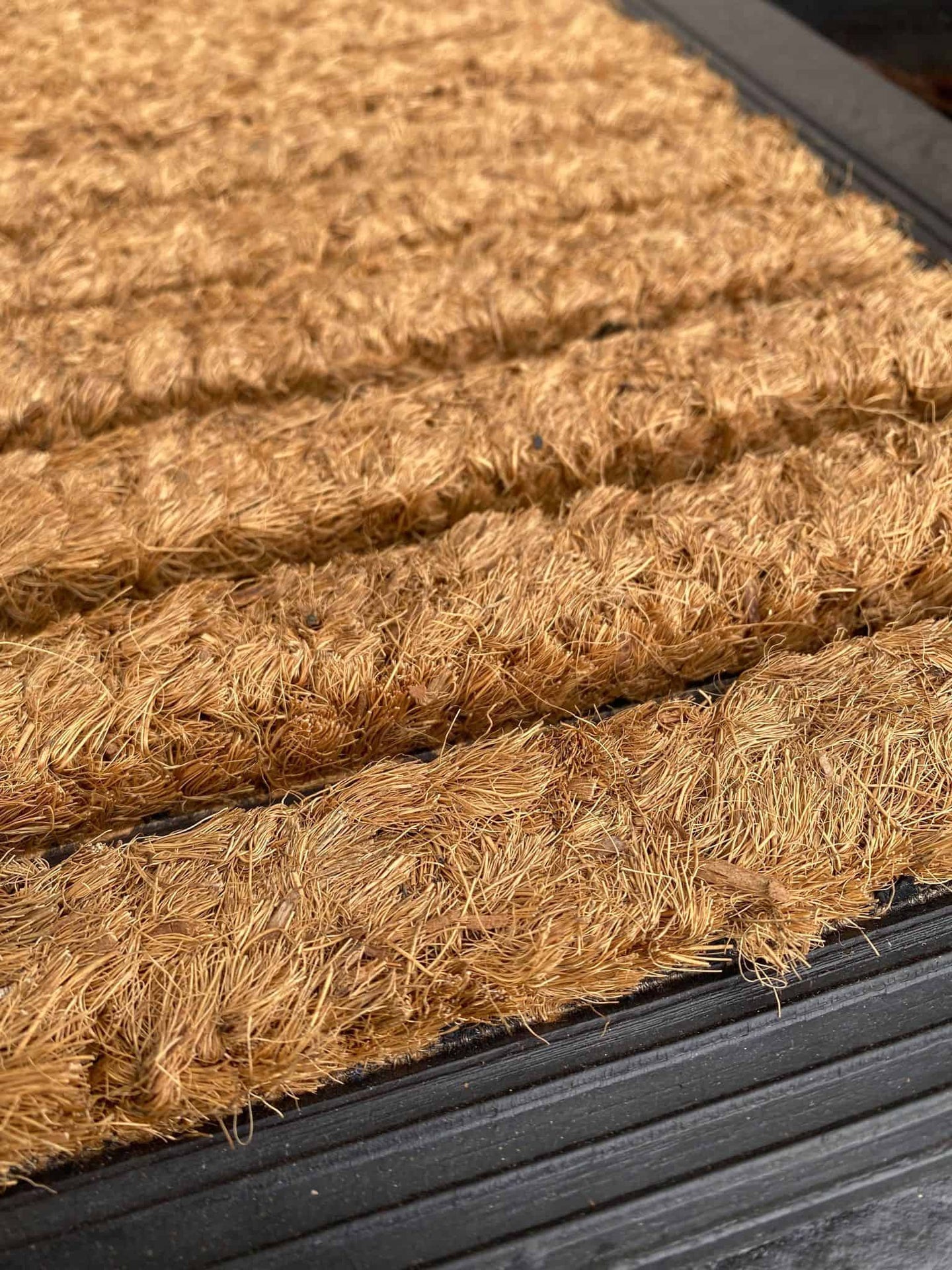 Dørmåtte med gummi og kokos - 45x75 - VIAMAJA.DK