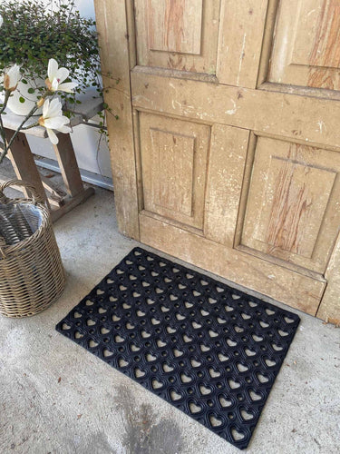 Dørmåtte med hjerter - VIAMAJA.DK