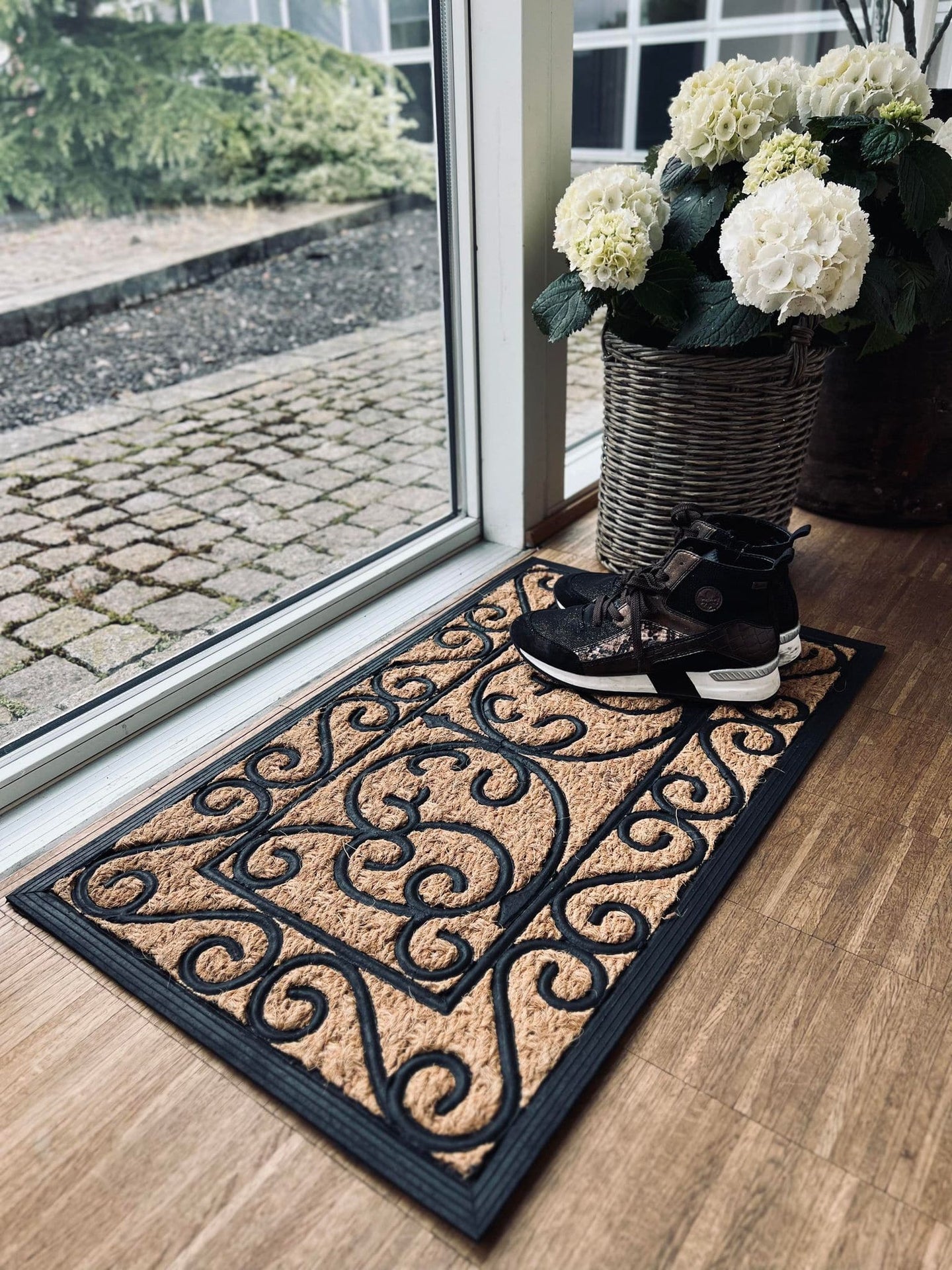 Dørmåtte - Natur 45x75 ORNAMENT - VIAMAJA.DK