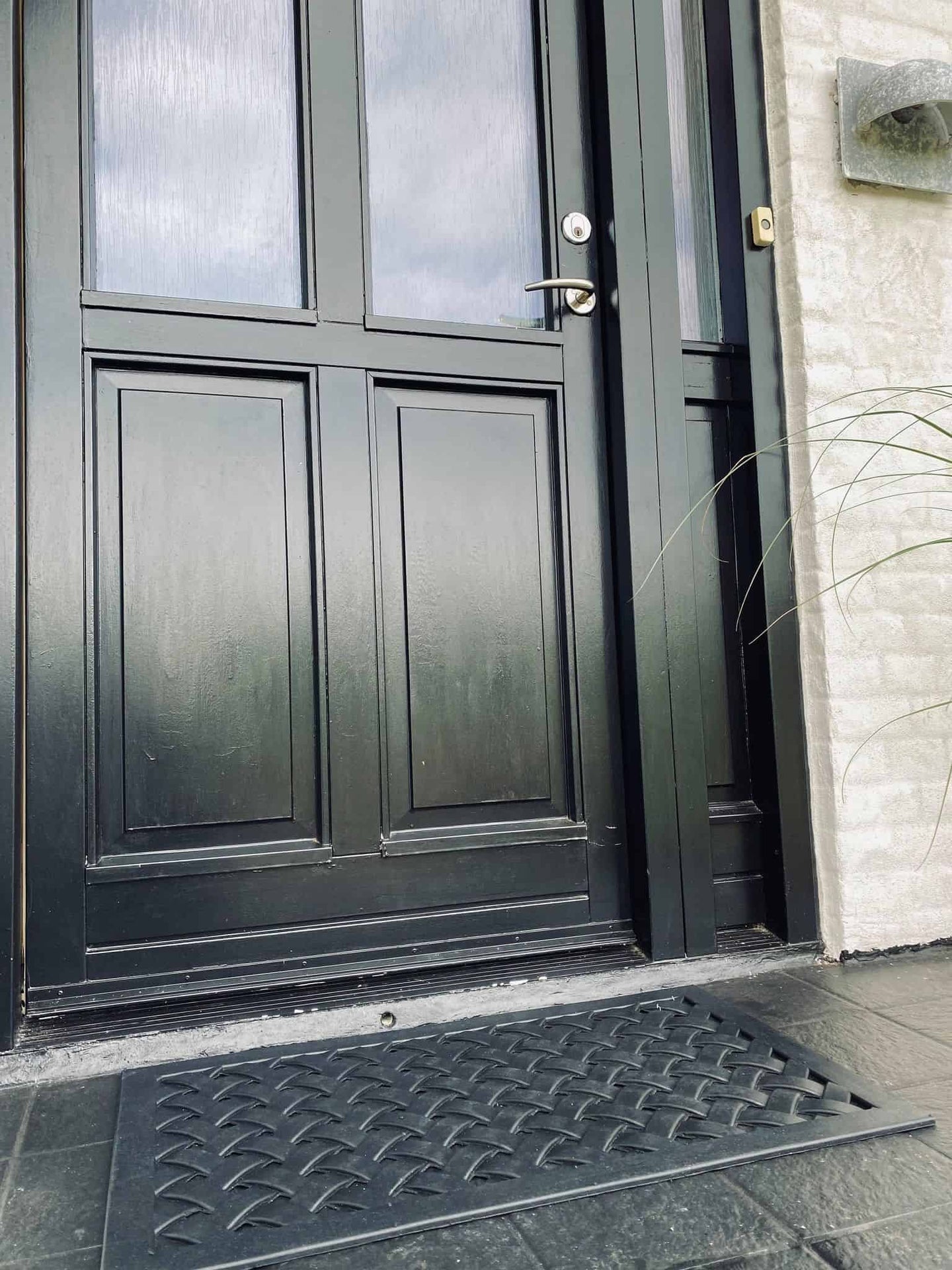 Dørmåtte – Sort 45X75 - VIAMAJA.DK