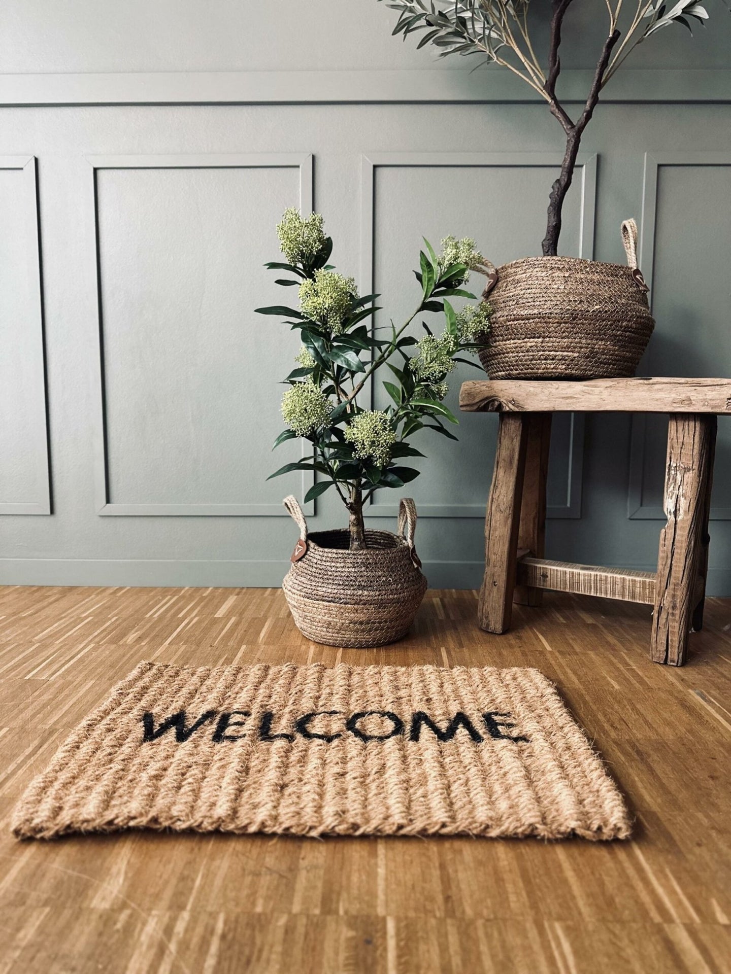 Dørmåtte WELCOME - kokos 40x60cm - VIAMAJA.DK