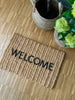 Dörrmatta WELCOME - kokos 40 x 60 cm
