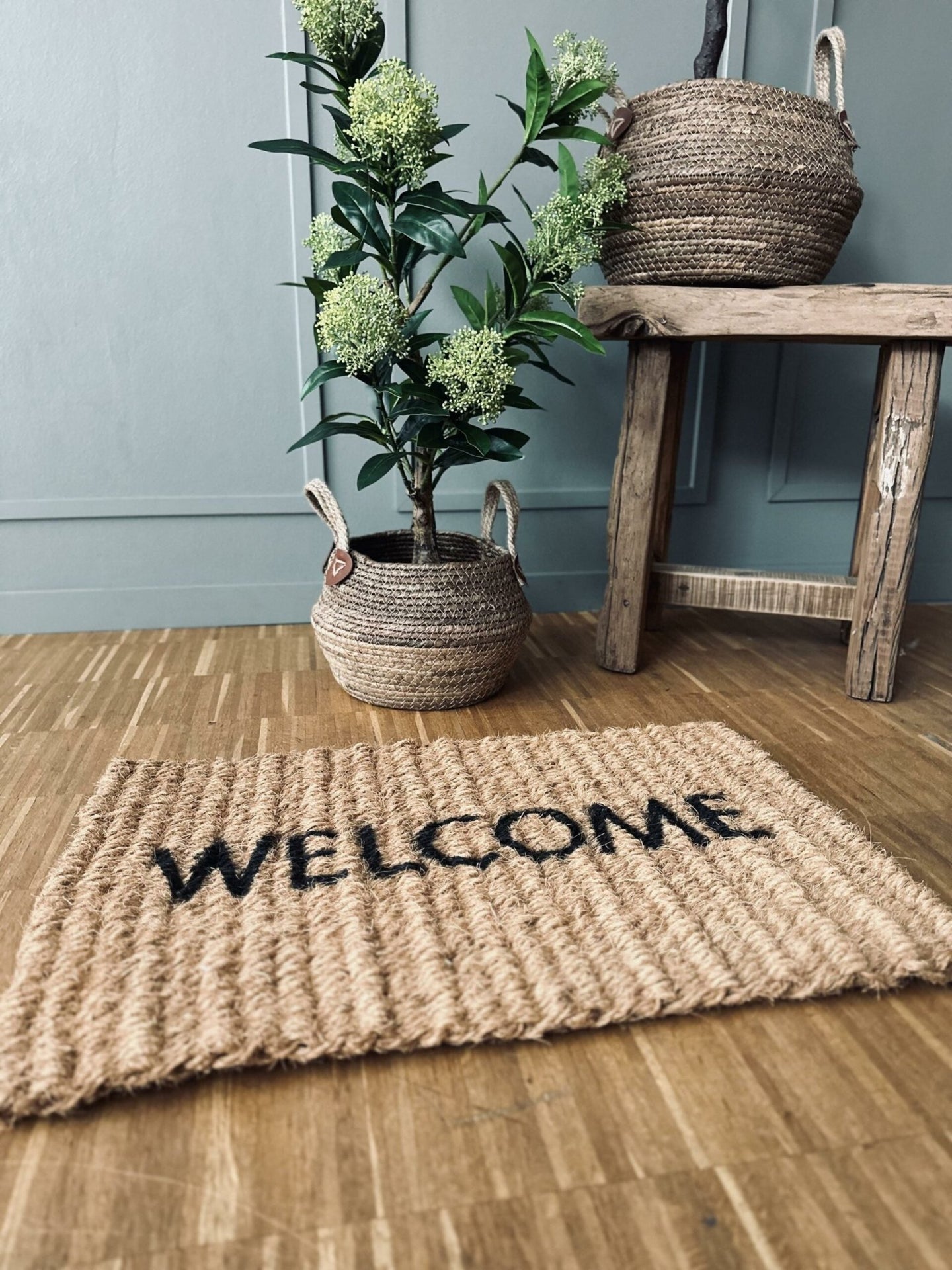 Dørmåtte WELCOME - kokos 40x60cm - VIAMAJA.DK