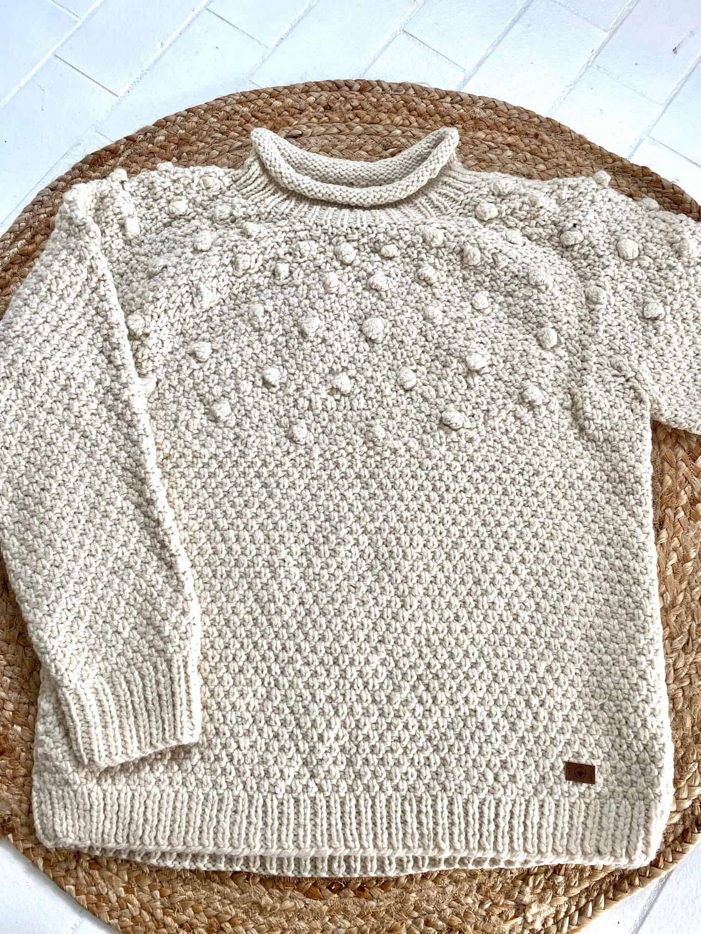 DOT Sweater – M/L - VIAMAJA.DK