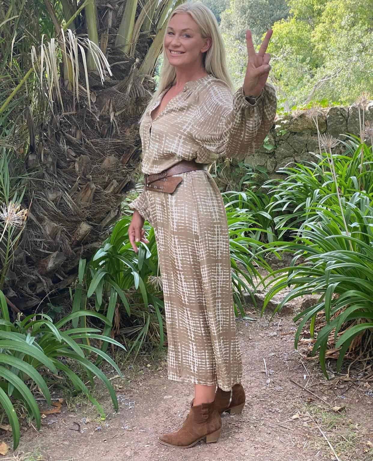 Dress - Beige - VIAMAJA.DK