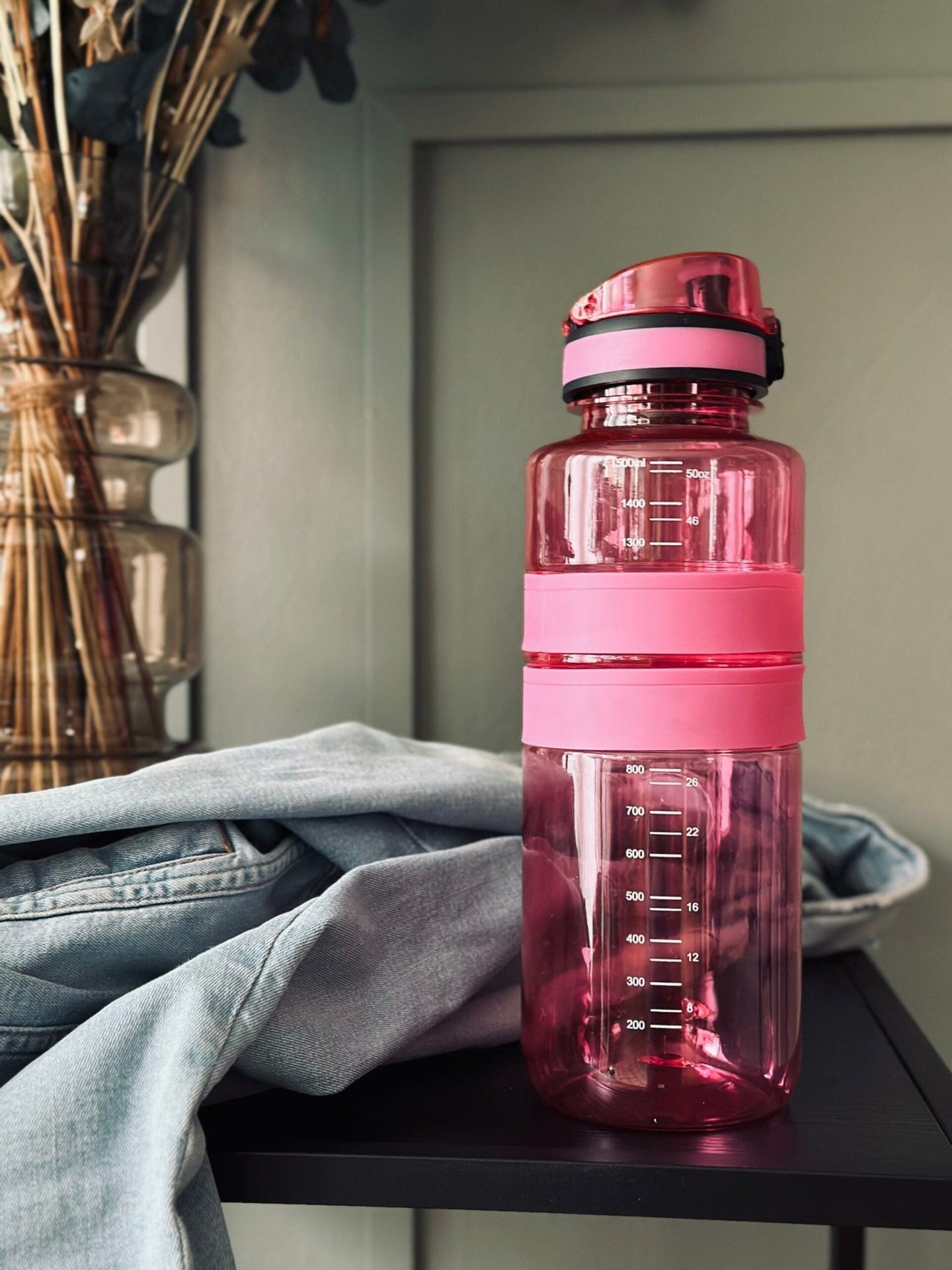 Drikkeflaske 1500ml – Pink - VIAMAJA.DK