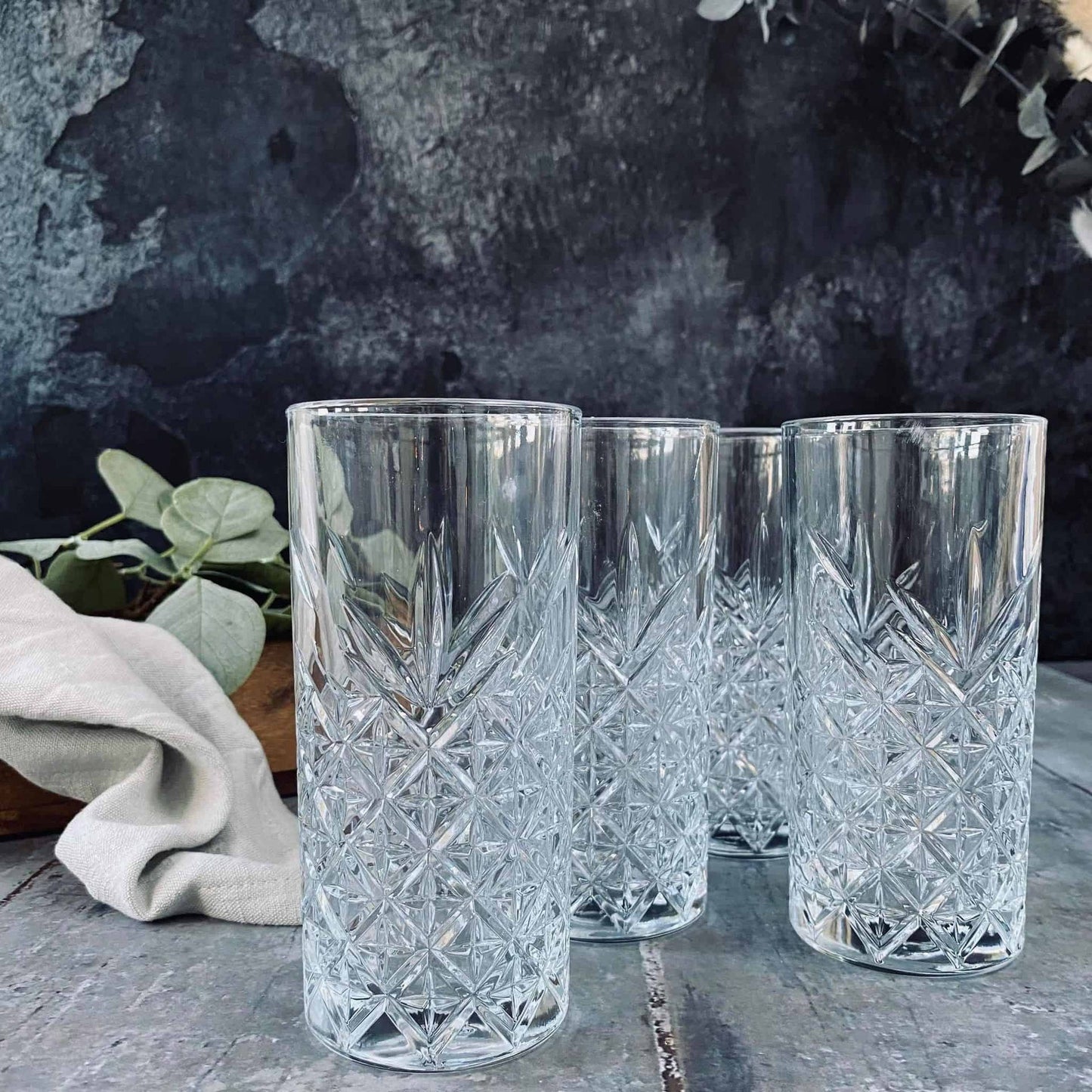 Drikkeglas - 4stk / Long drink - VIAMAJA.DK