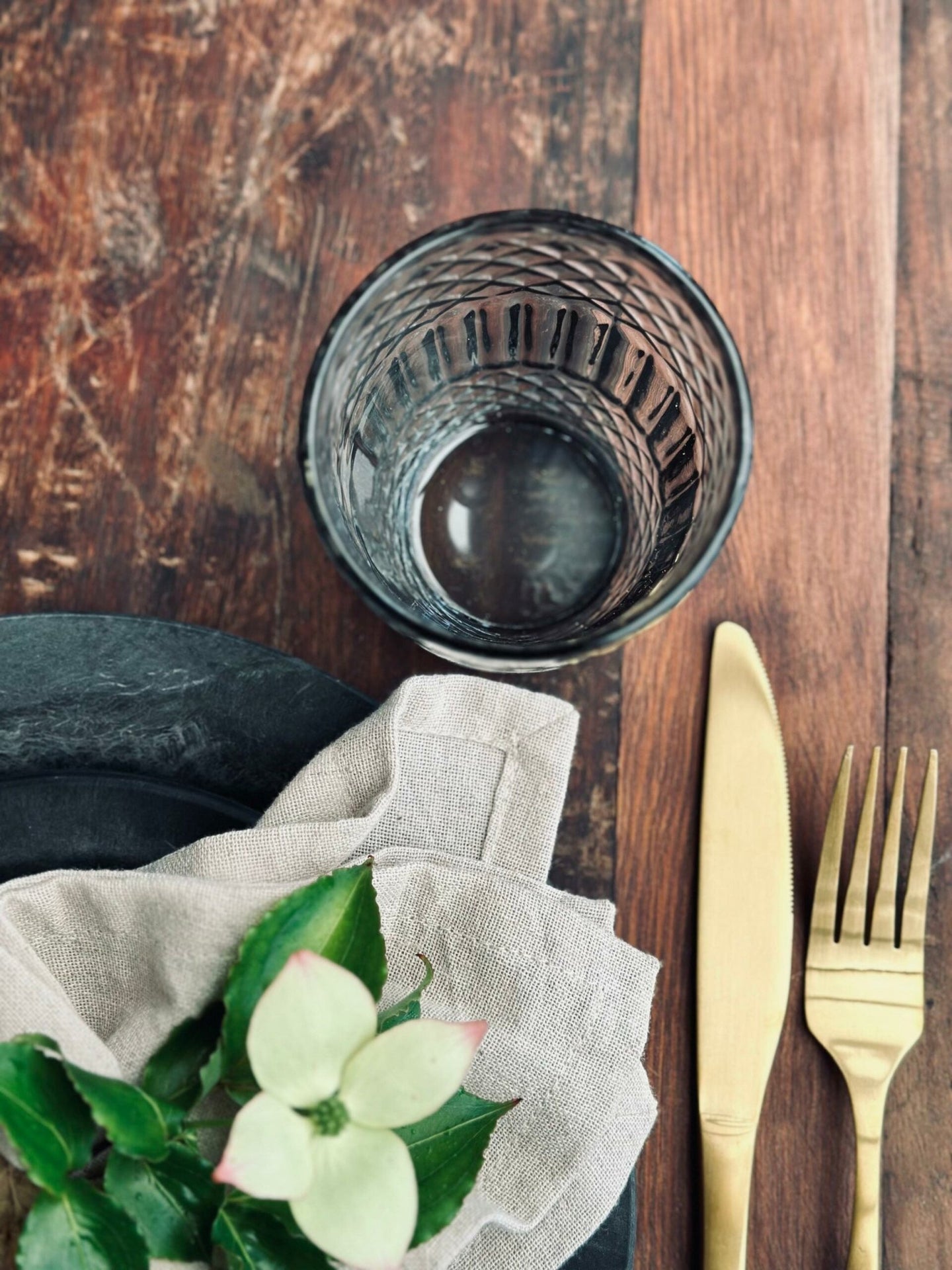 Drikkeglas French grey - VIAMAJA.DK