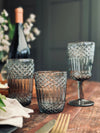 Dricksglas French grey