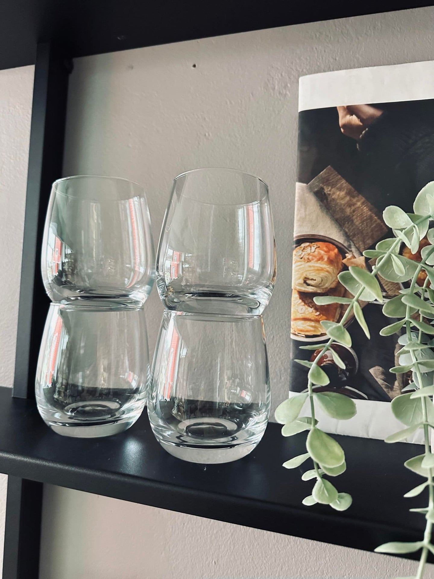 Drikkeglas i klar glas – 4 stk - VIAMAJA.DK