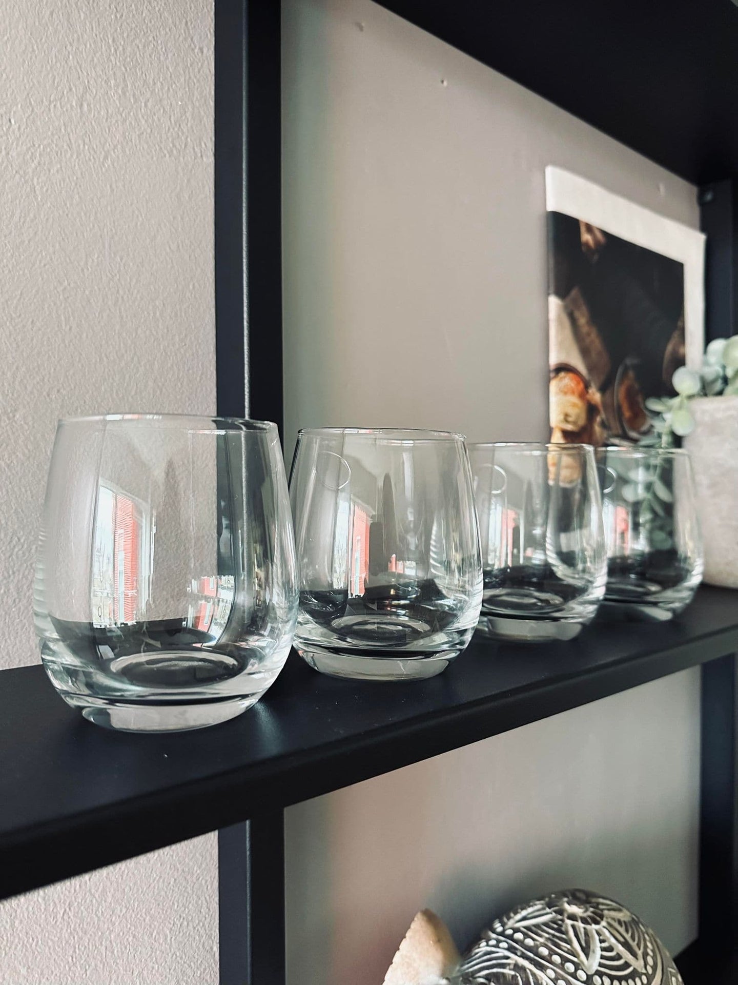 Drikkeglas i klar glas – 4 stk - VIAMAJA.DK