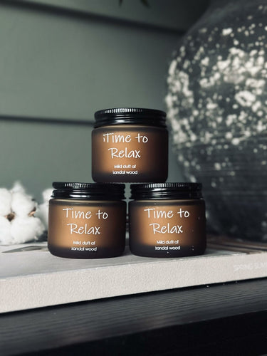 Duftelys 3 stk – SANDALWOOD - VIAMAJA.DK