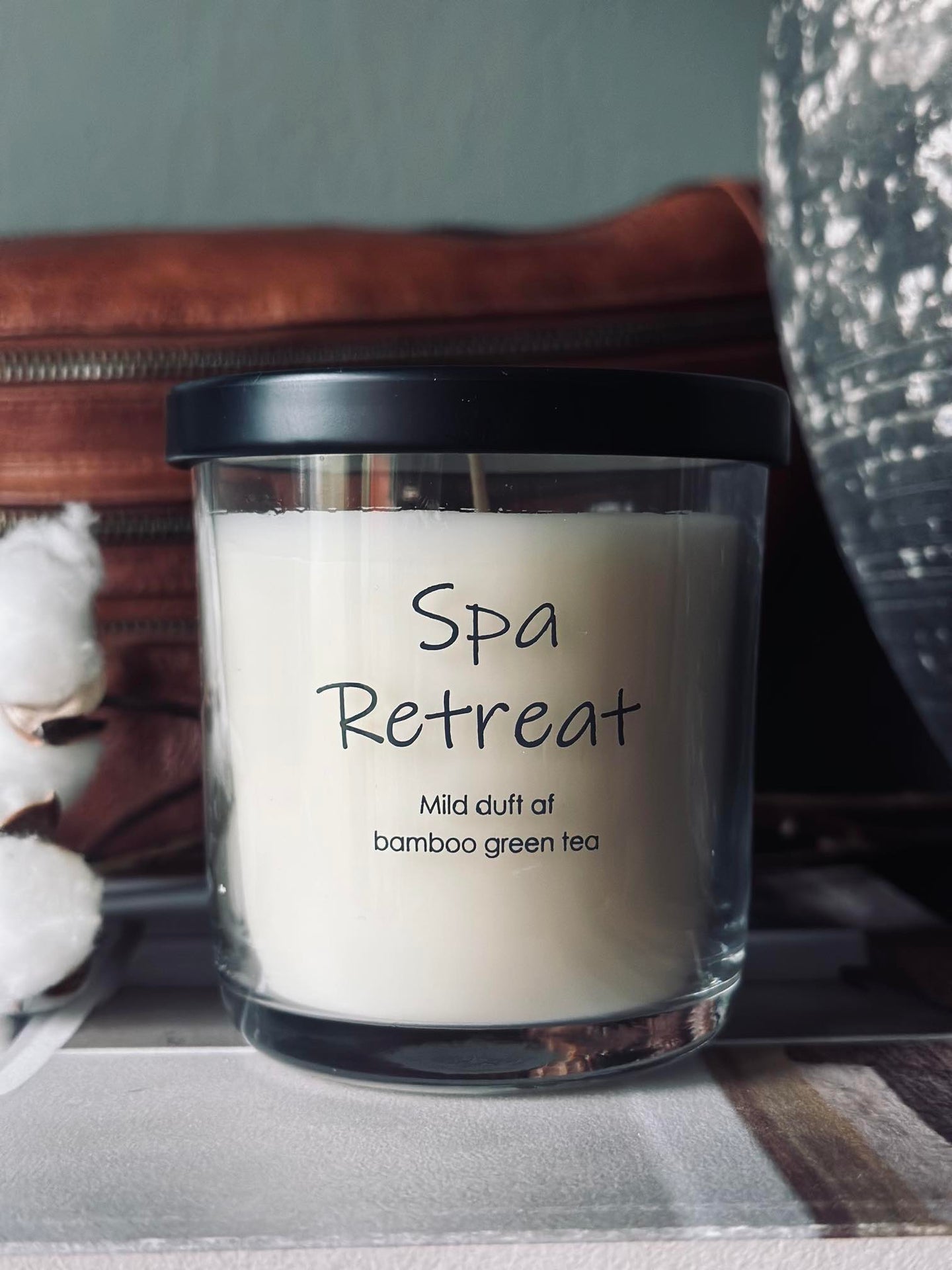 Duftelys – BAMBOO / GREEN TEA - VIAMAJA.DK