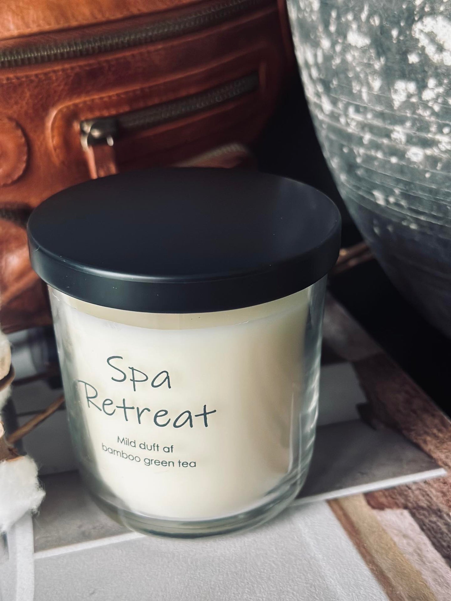 Duftelys – BAMBOO / GREEN TEA - VIAMAJA.DK