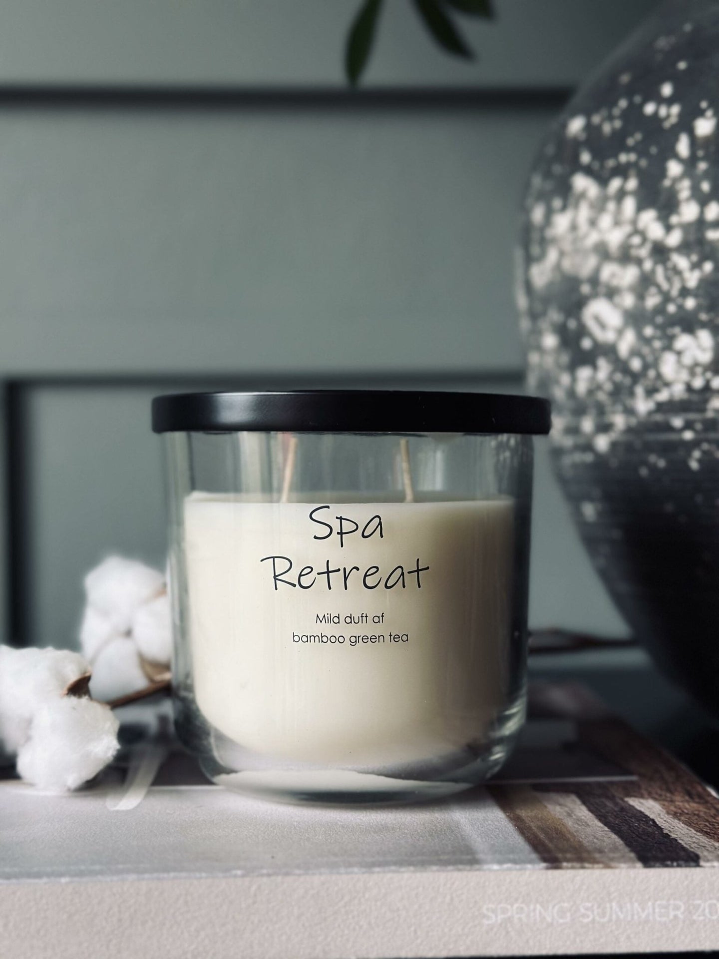 Duftelys – BIG BAMBOO / GREEN TEA - VIAMAJA.DK