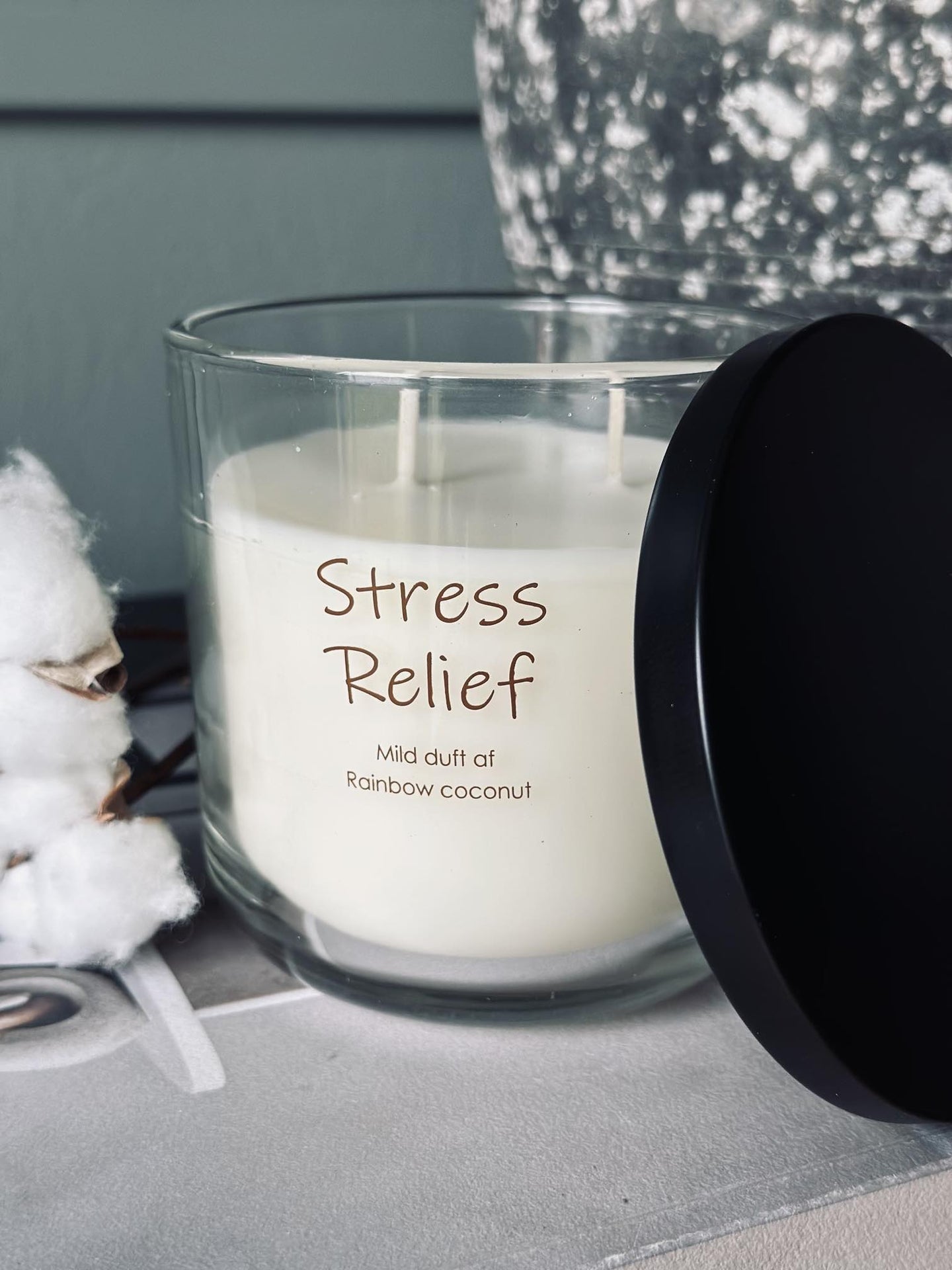 Duftelys – BIG COCONUT - VIAMAJA.DK