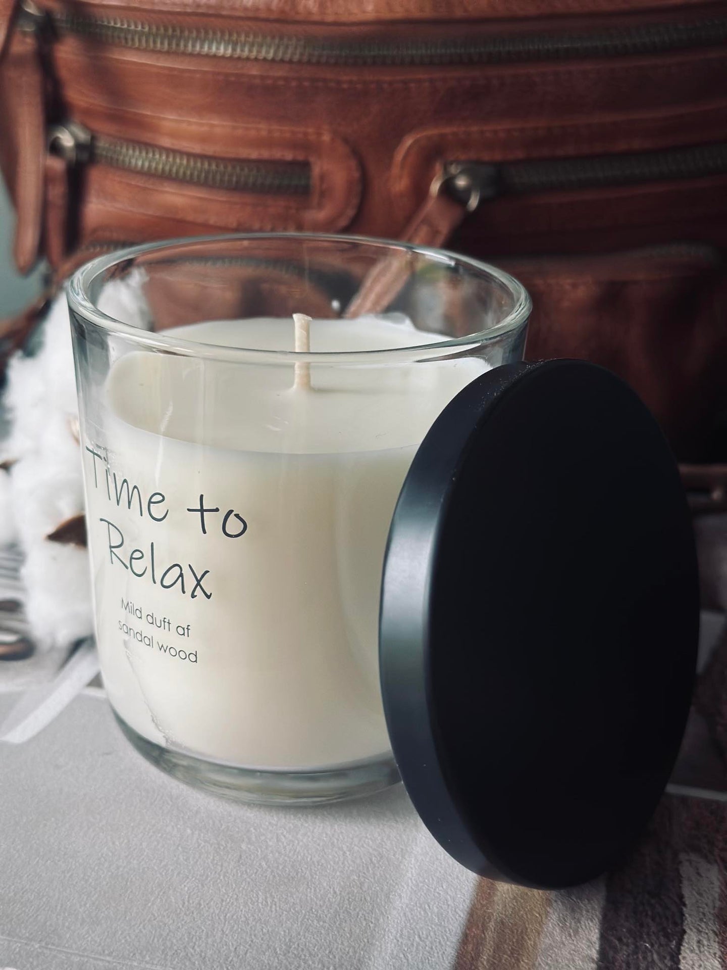 Duftelys – SANDALWOOD - VIAMAJA.DK