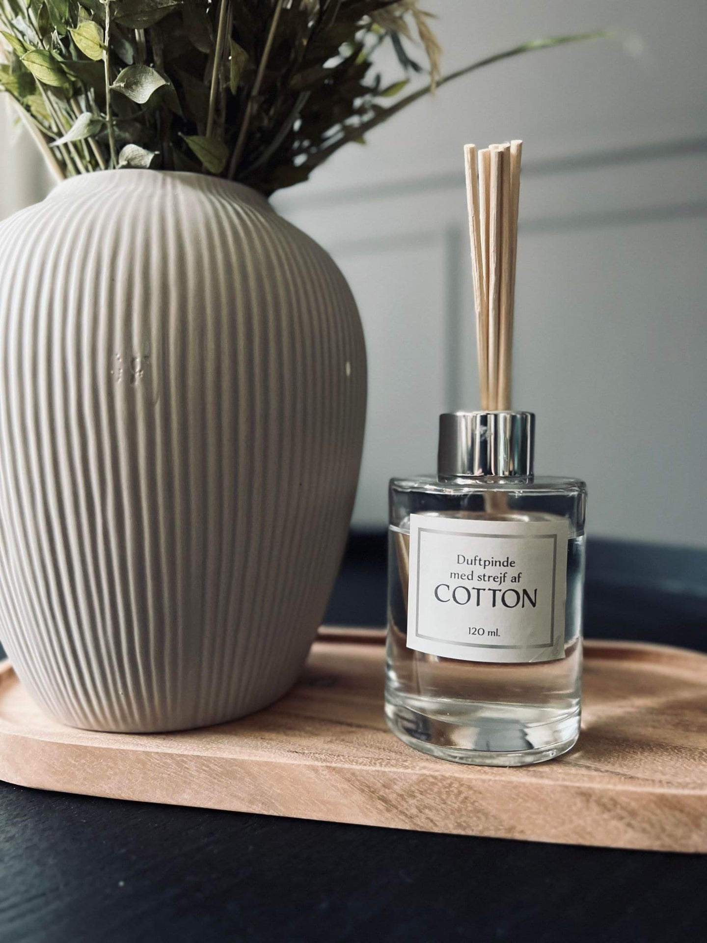 Duftepinde - Cotton 120ml - VIAMAJA.DK