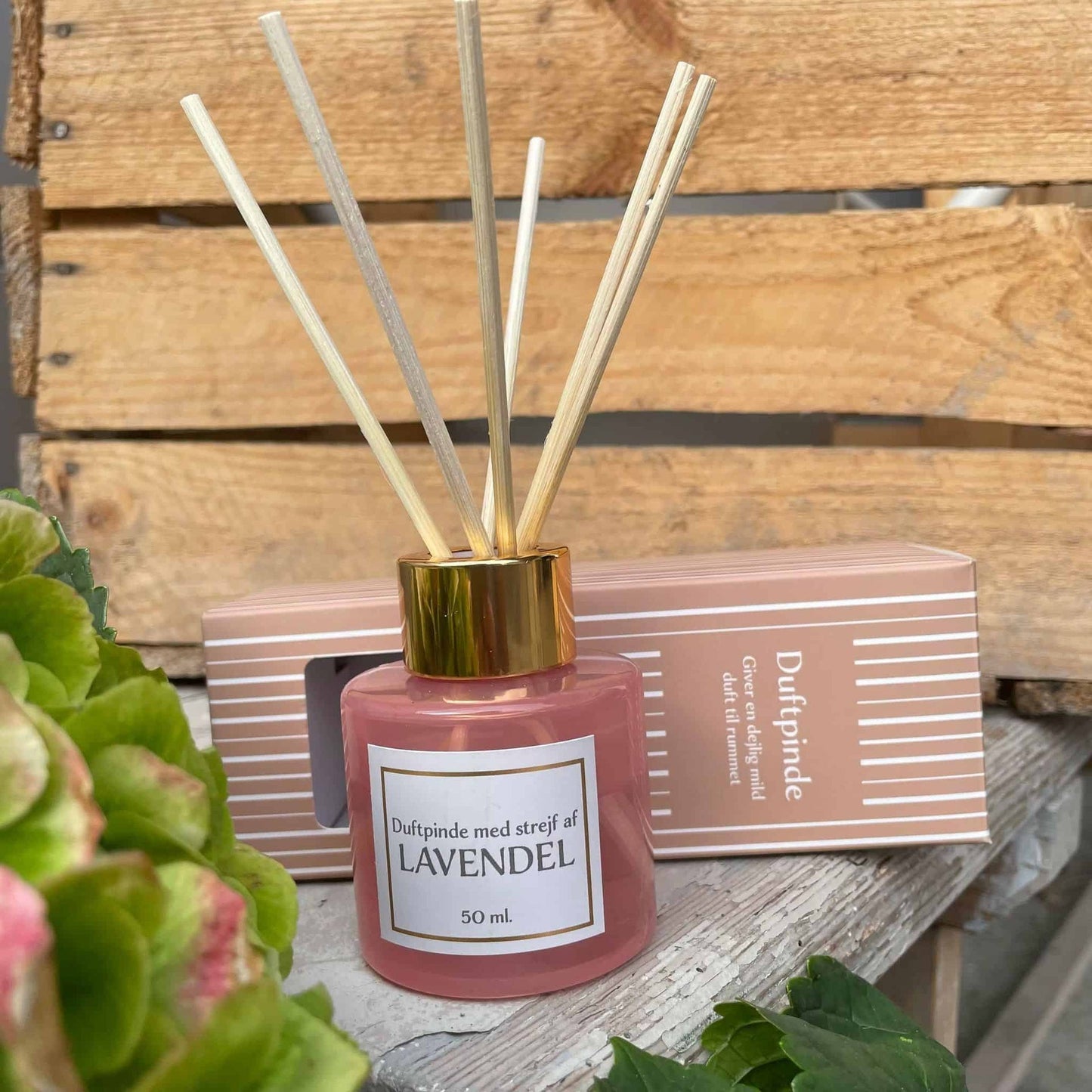 Duftepinde Rosa - Lavendel 50ml - VIAMAJA.DK