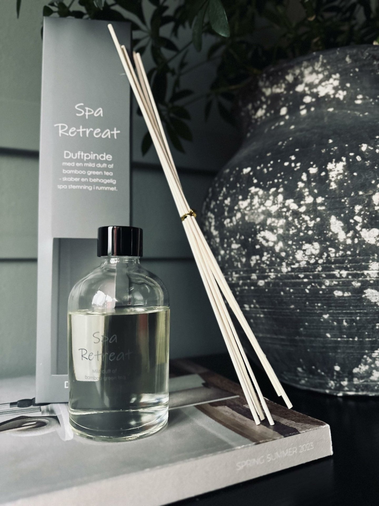 Duftepinde – SPA BAMBOO / GREEN TEA 180ml - VIAMAJA.DK