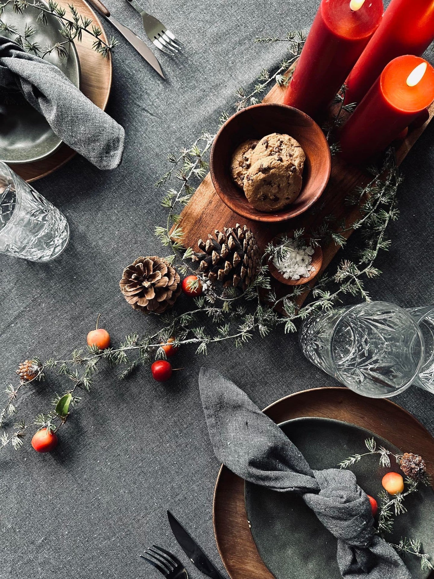 Dug Grå bomuld – flere størrelser - VIAMAJA.DK