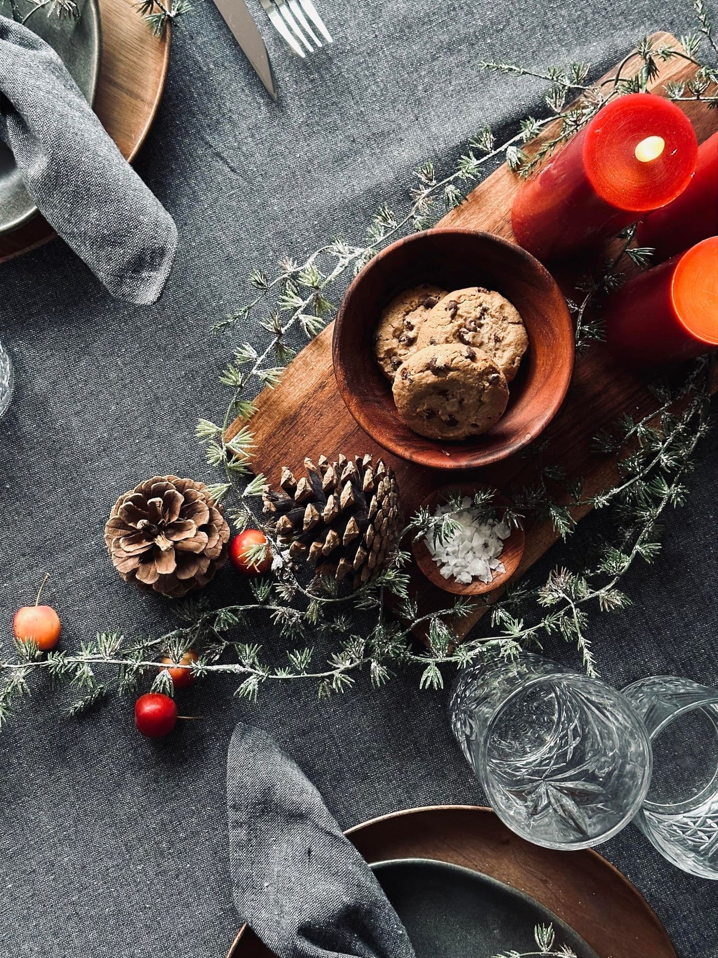 Dug Grå bomuld – flere størrelser - VIAMAJA.DK