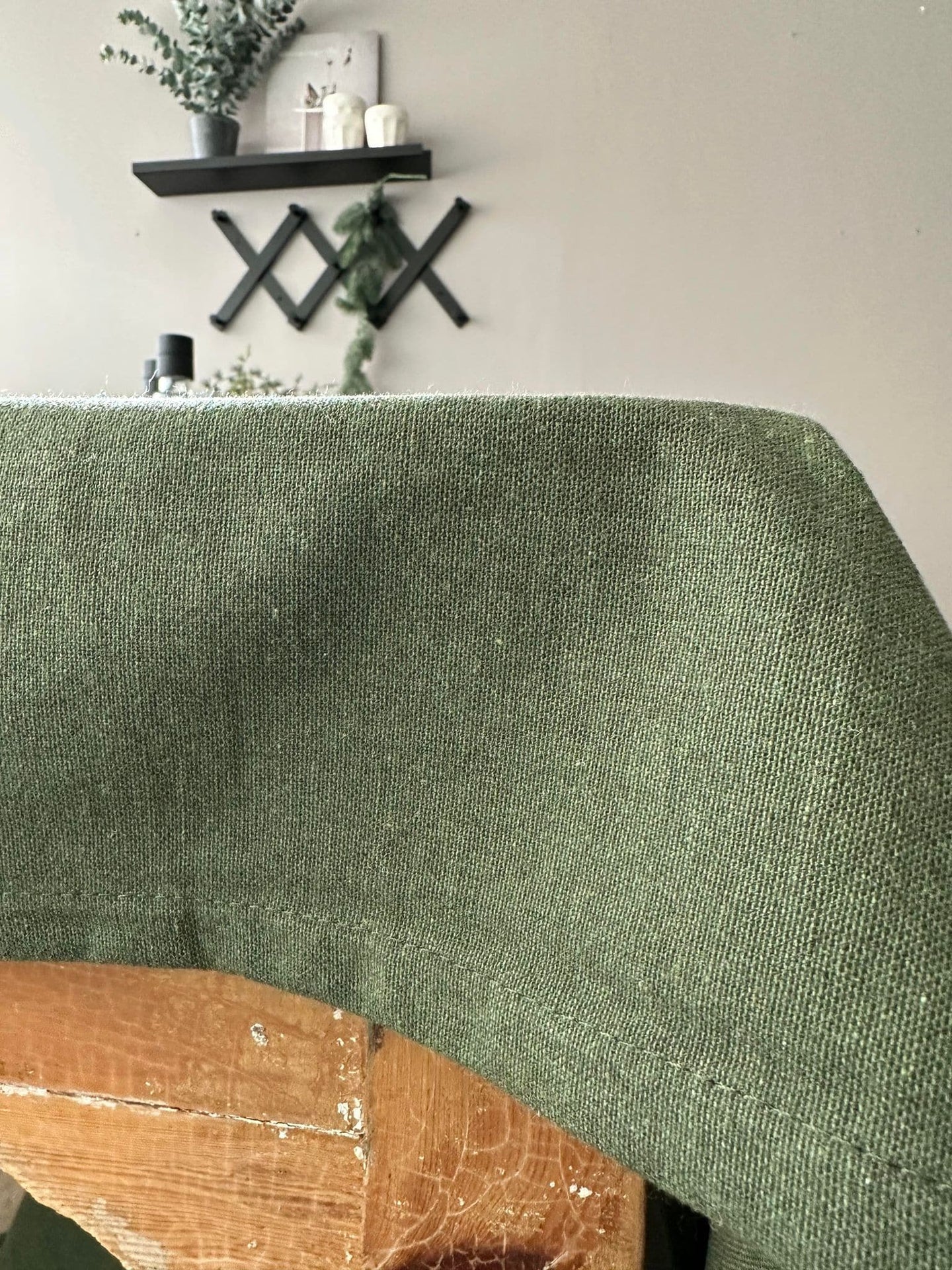 Dug Grøn bomuld – flere størrelser - VIAMAJA.DK