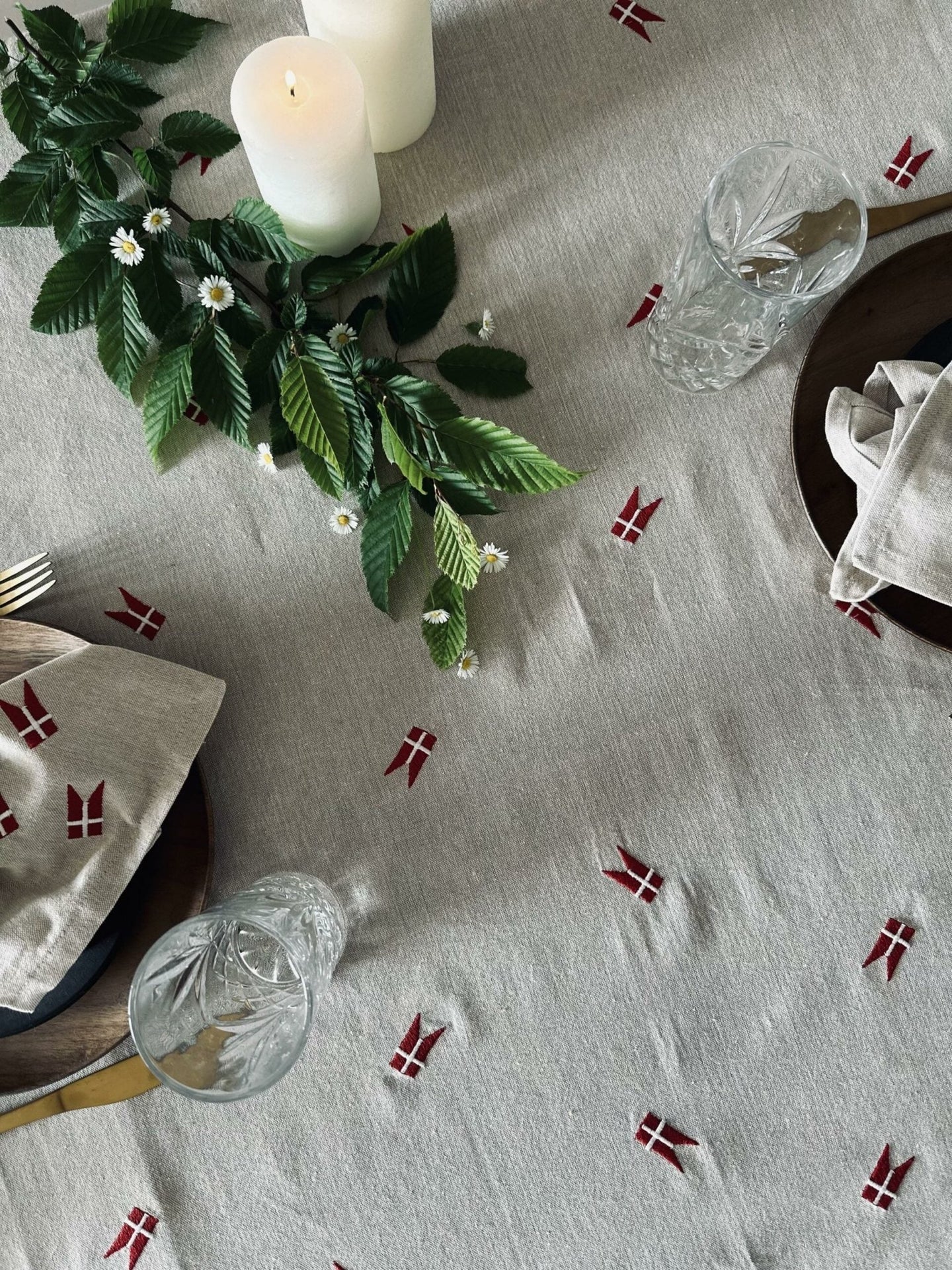 Dug med flag – Flere størrelser - VIAMAJA.DK