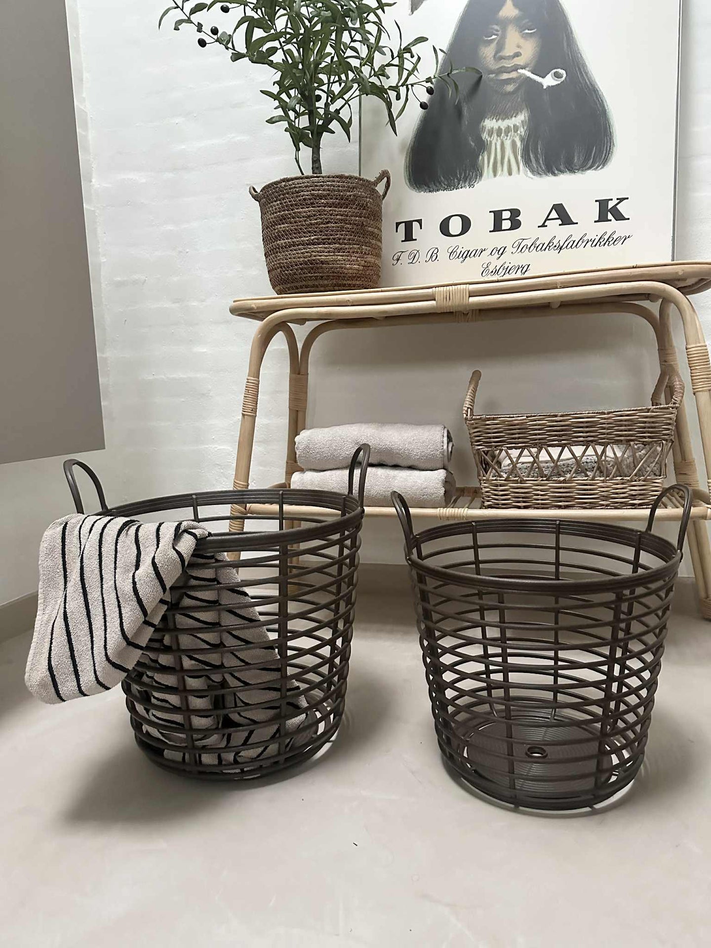 Tvättkorg - Eco trä