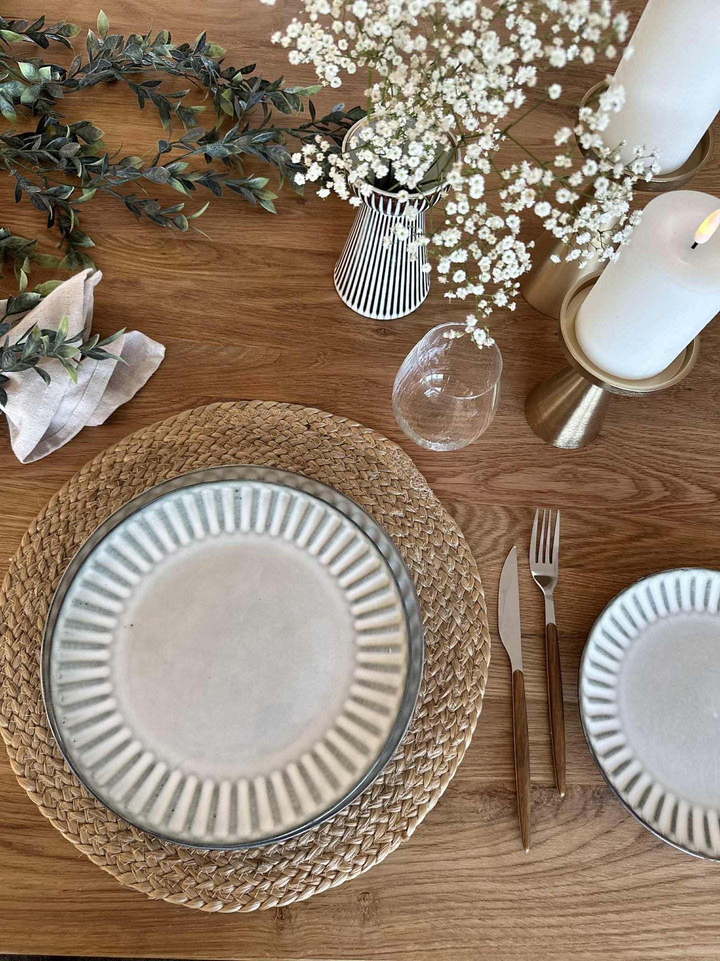 Tallrik VIGA Grå - Flera storlekar