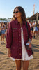 Jacka cargo - Burgundy