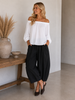Byxor Malva black