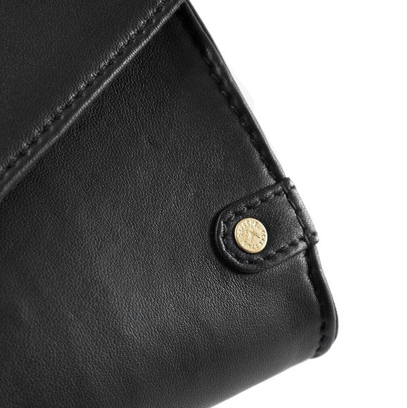 Elegant clutch – Black / gold - VIAMAJA.DK
