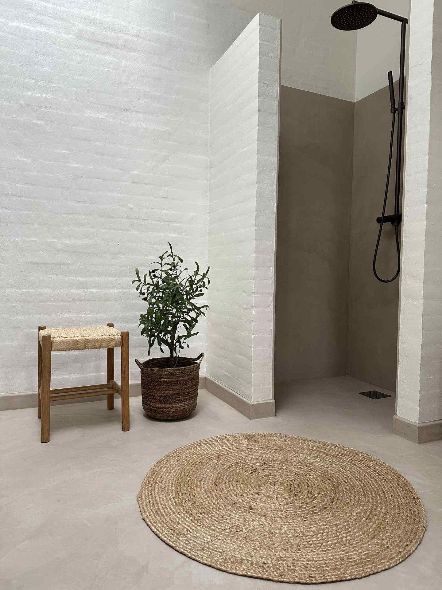 Jute golvmatta - 90 cm