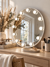 Hollywood Makeup-spegel med ljus - Dia 50 cm