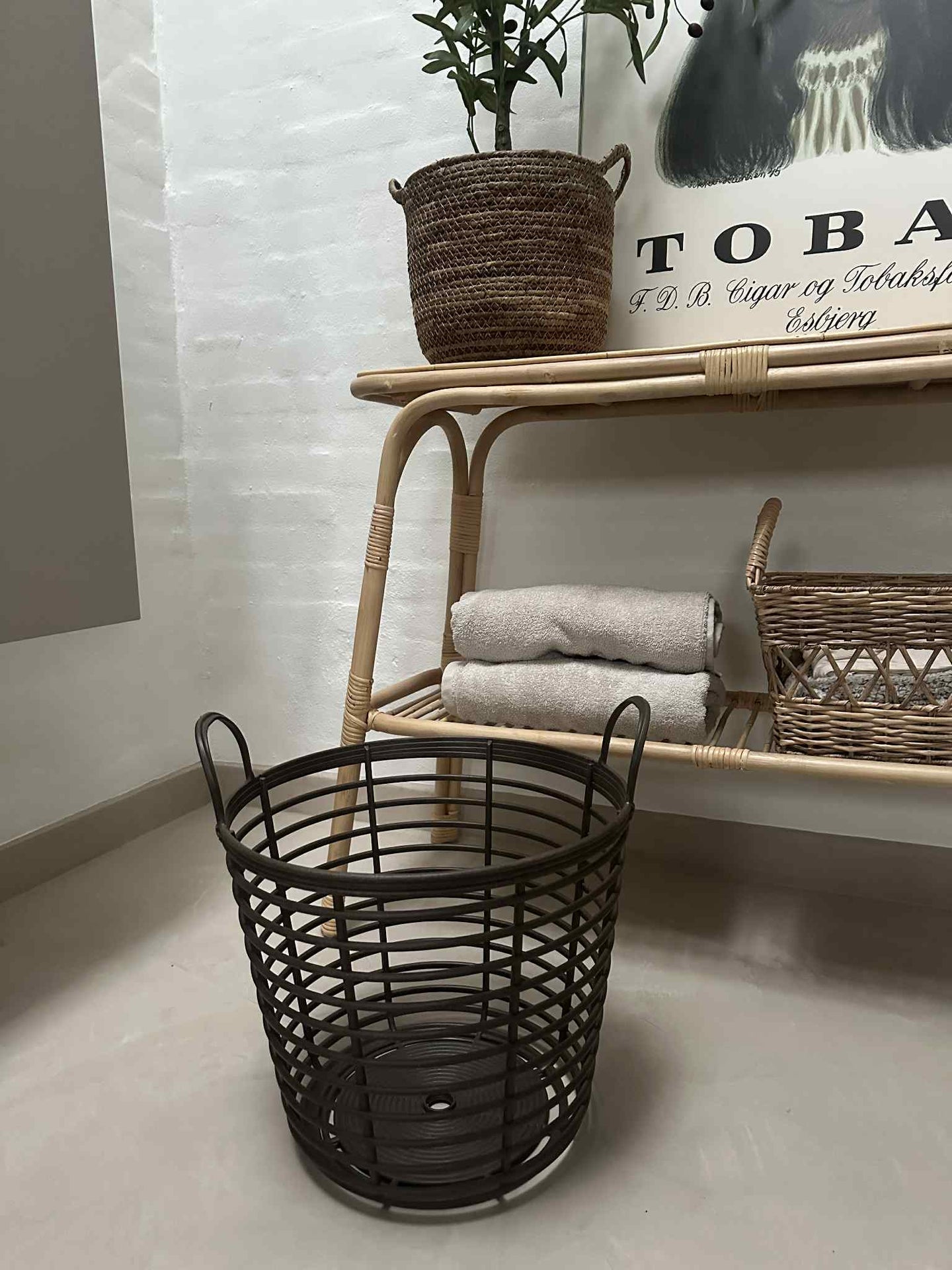 Tvättkorg - Eco trä