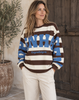 Blus Nerina - Choko / Blue jeans