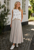 Blus topp Lucina - Beige