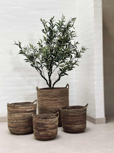 Korgar Natur - Set med 4 st.