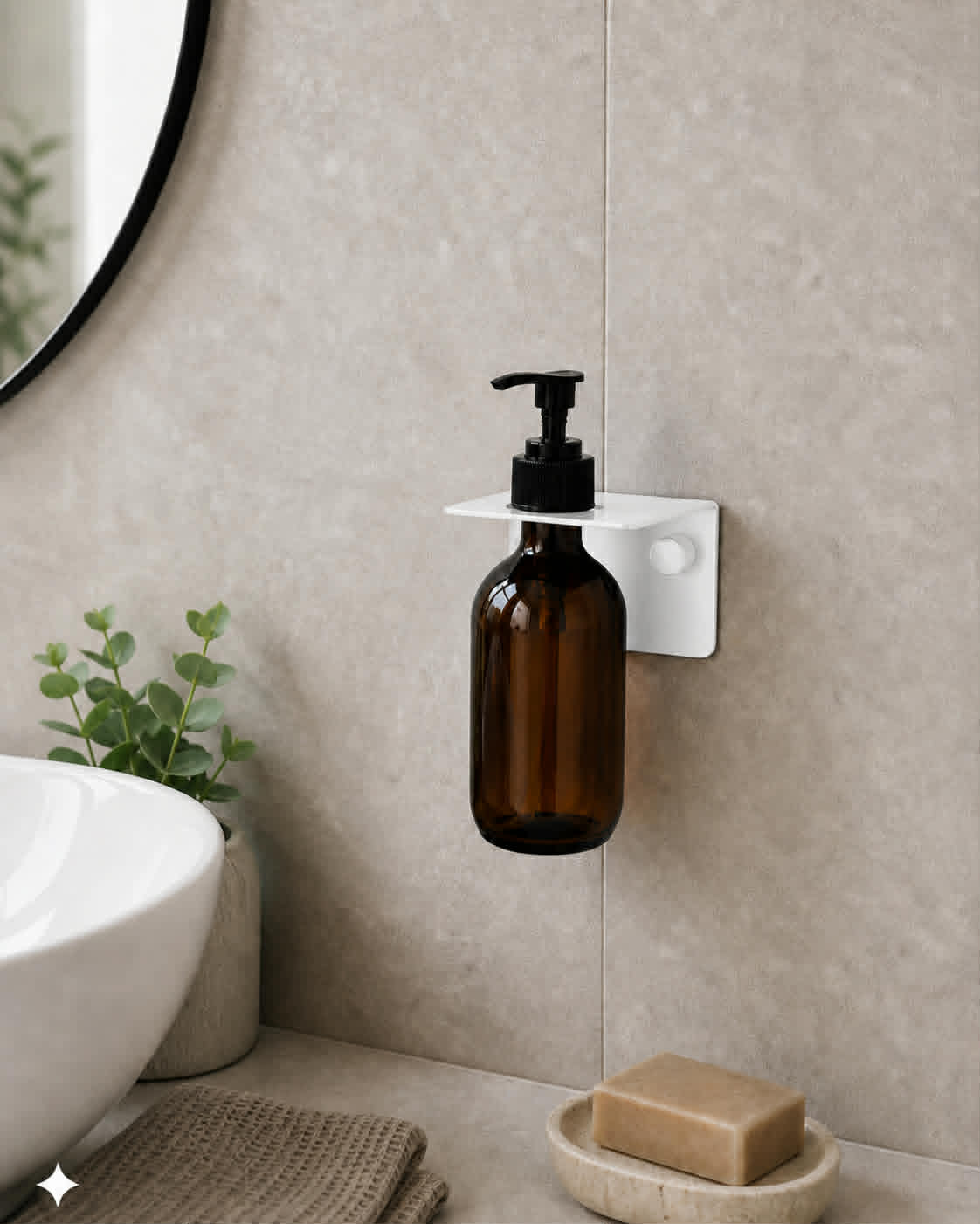 Upphängning för dispenser - White