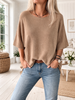 Blus Sia Camel – Oversize