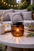 Lykta med solceller – Wilma Beige
