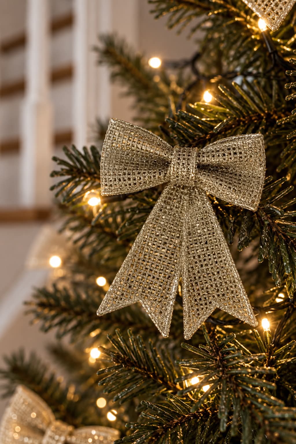Rosett glitter - Gold