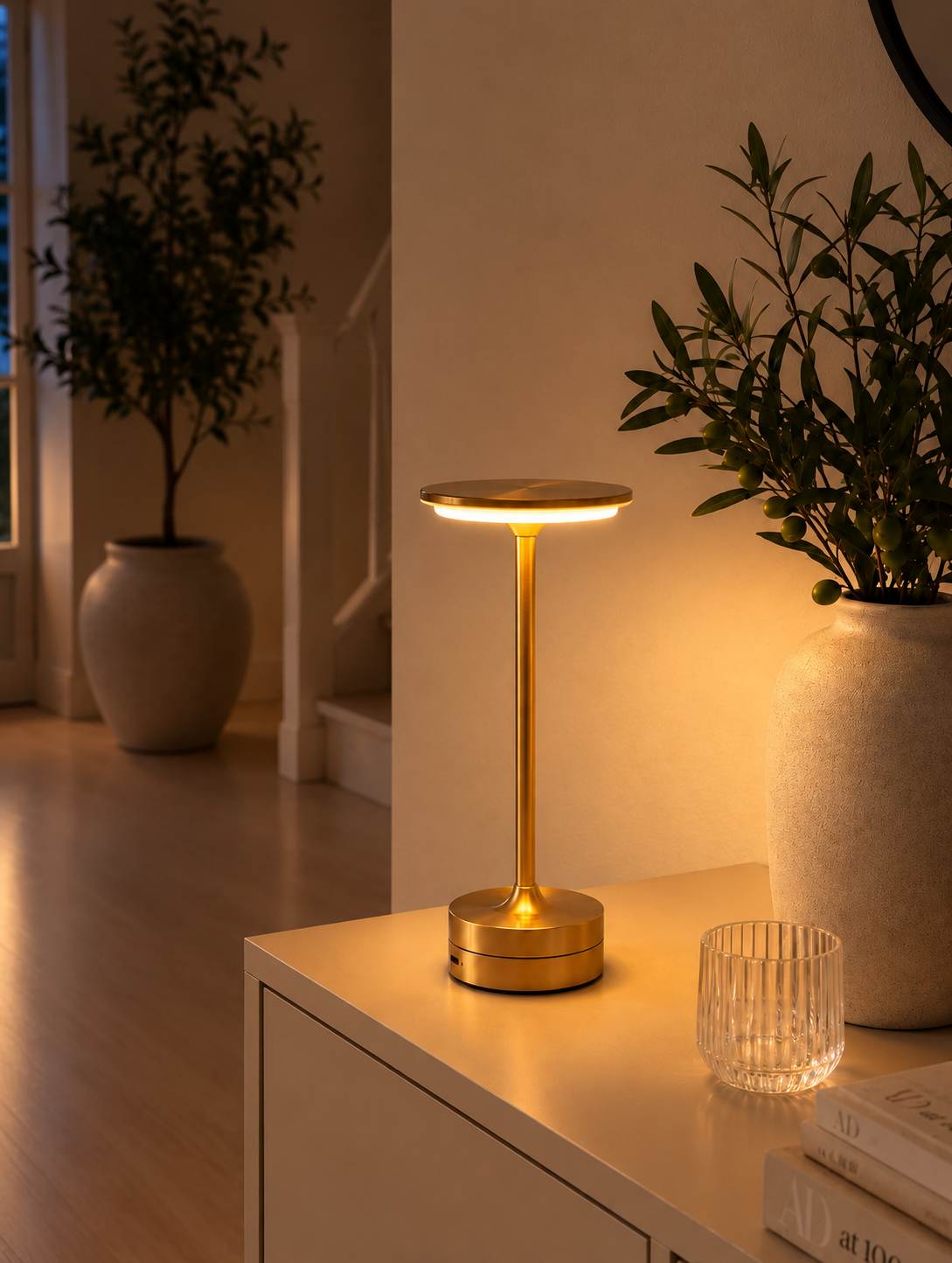 LED Bordlampa uppladdningsbar – Lux Golden