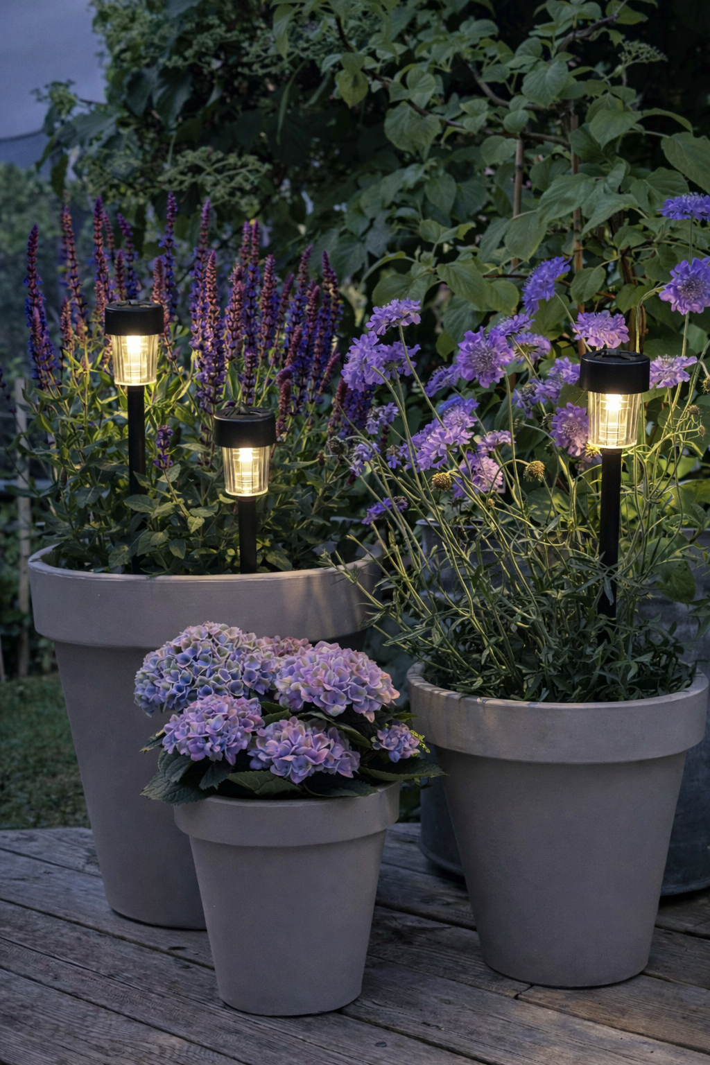 Fakkel Effekt Black – Set med 4 st