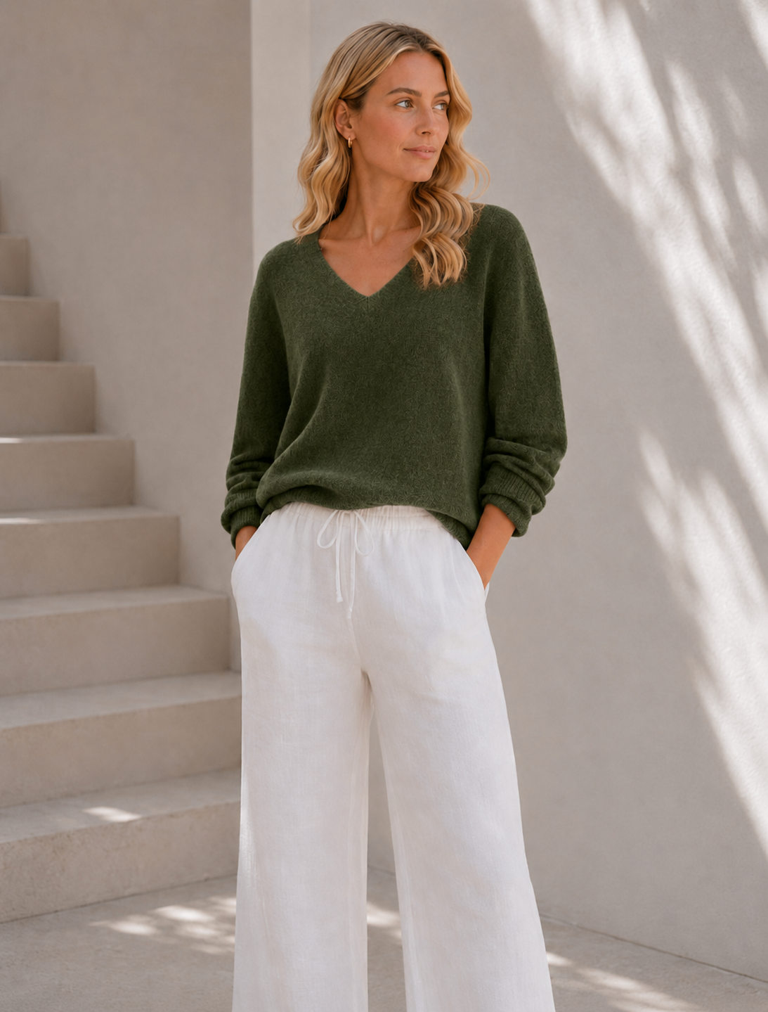 Blus Dagmar supermjuk kvalitet – Army