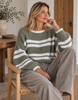 Strik Avellina - Salvia/Beige